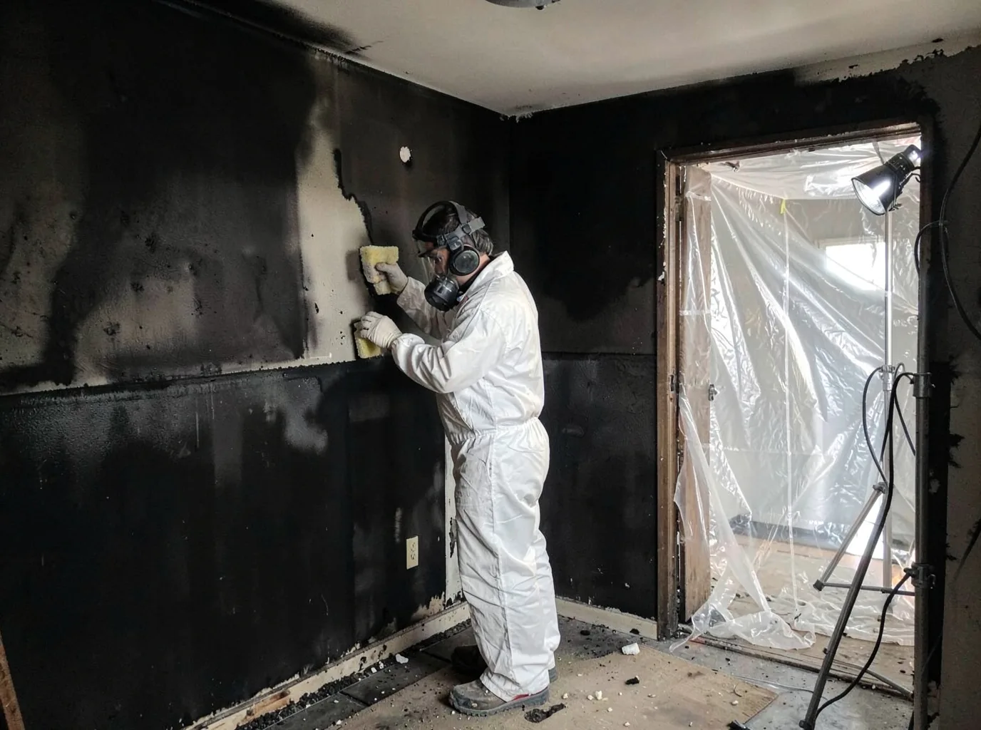 Fire Damage Restoration company in Russell, PA